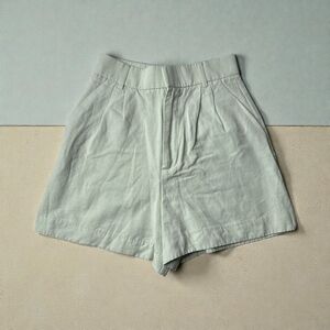 Zara Women's High Waist Light Gray Shorts